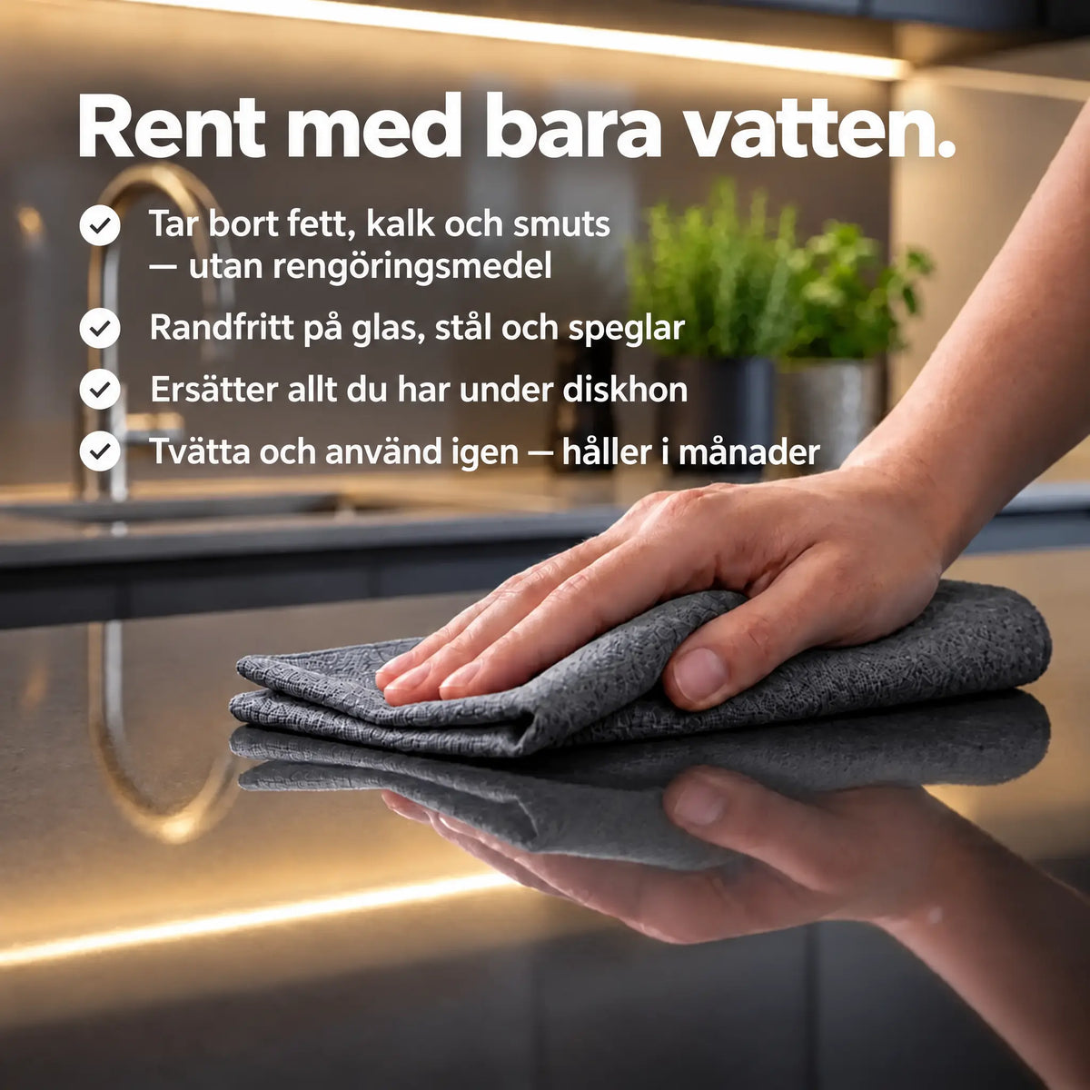 Magic Trasor - Rengör med bara vatten